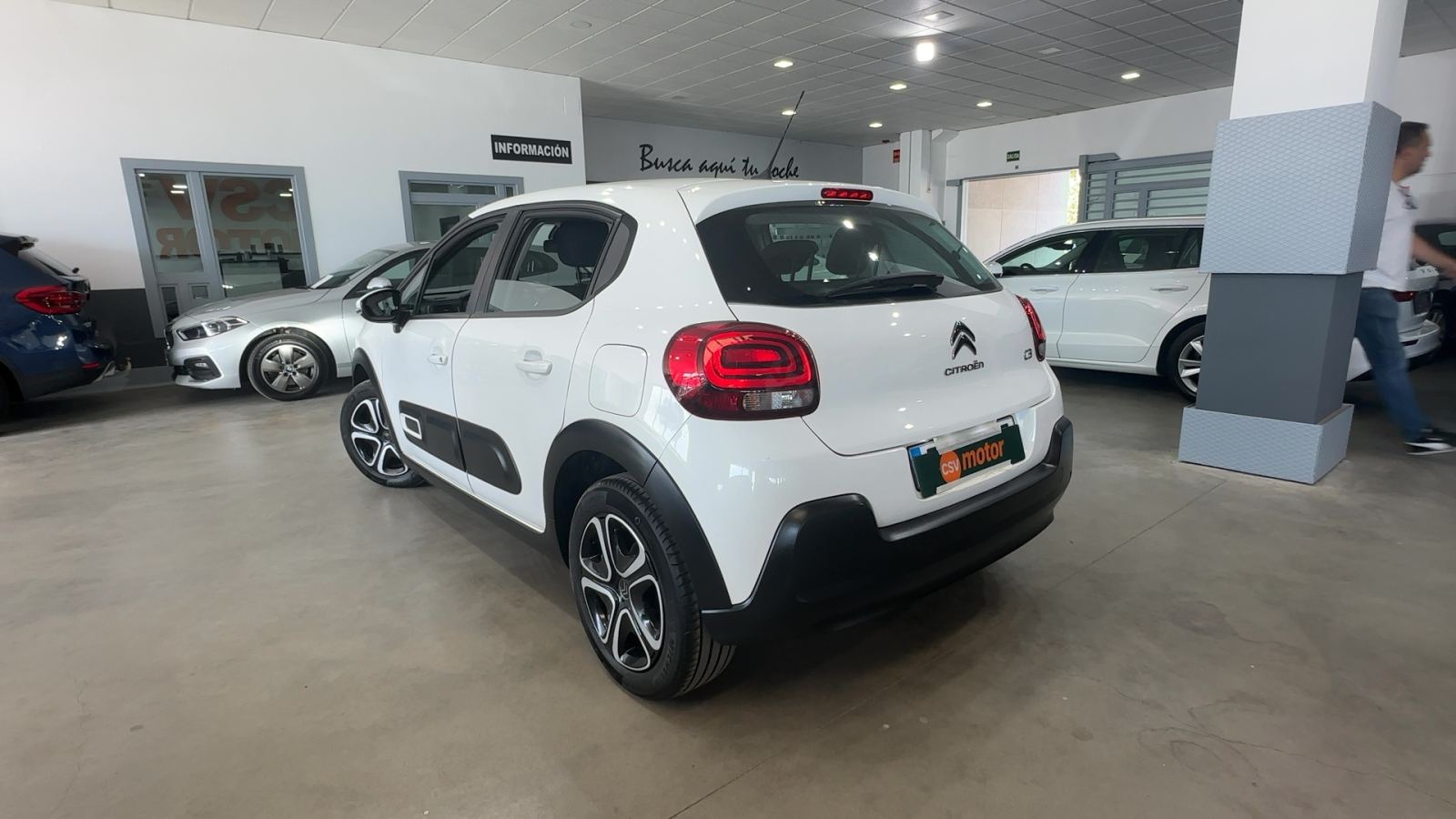 CITROËN C3 — vista 3/4 trasera izquierda | CSV Motor VALDEFUENTES