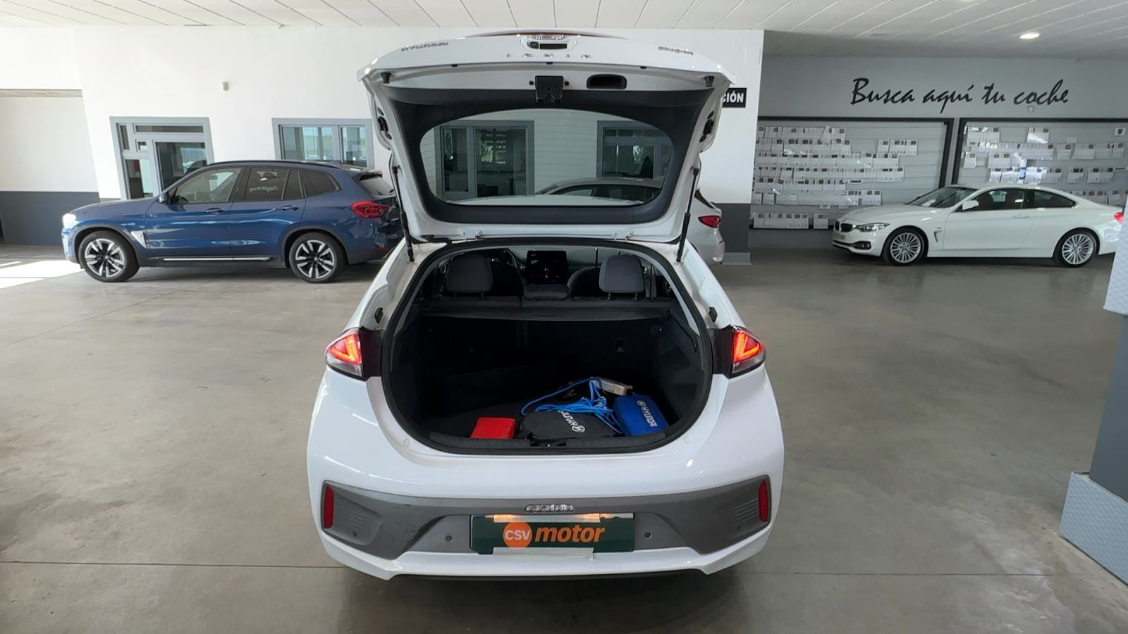 HYUNDAI IONIQ — maletero abierto | CSV Motor VALDEFUENTES