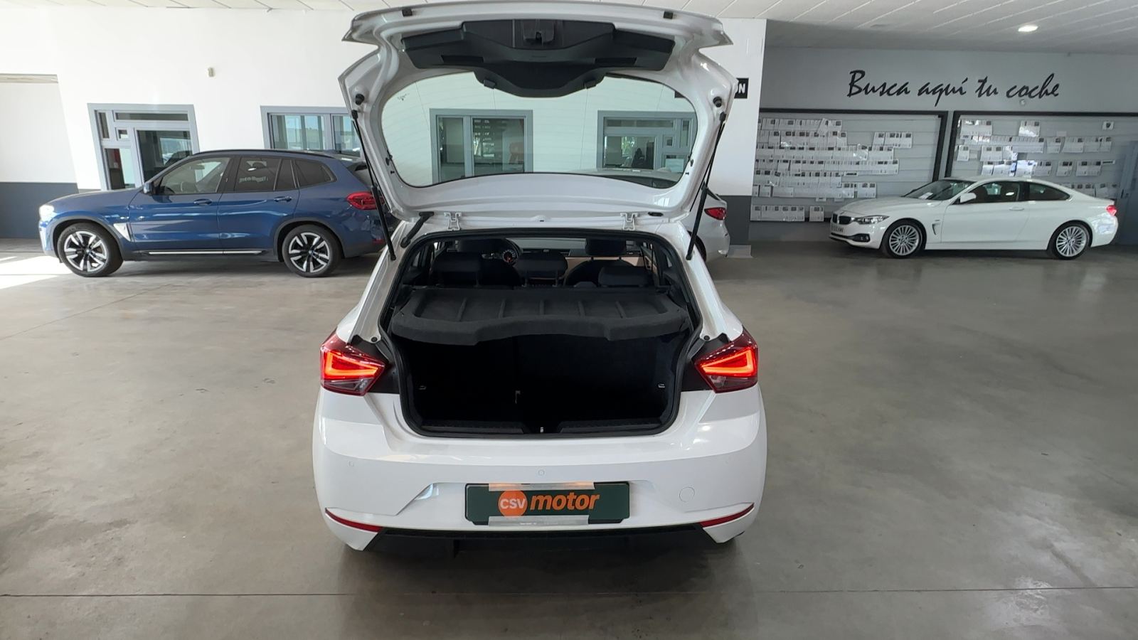 SEAT IBIZA — maletero abierto | CSV Motor SEVILLA