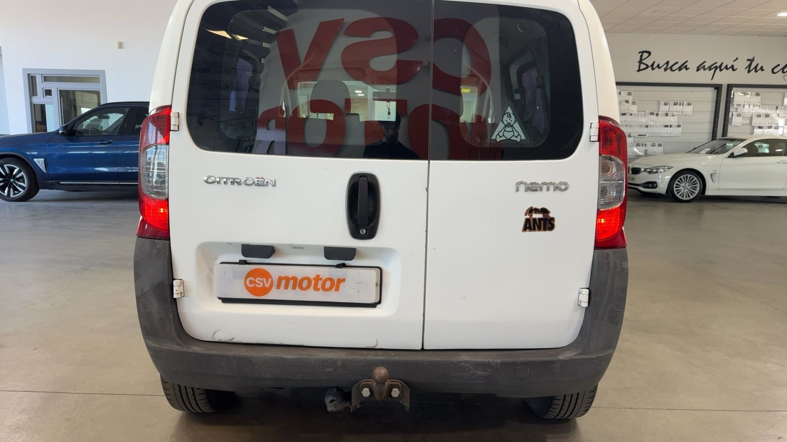 CITROEN NEMO — vista 3/4 trasera izquierda | CSV Motor VALDEFUENTES