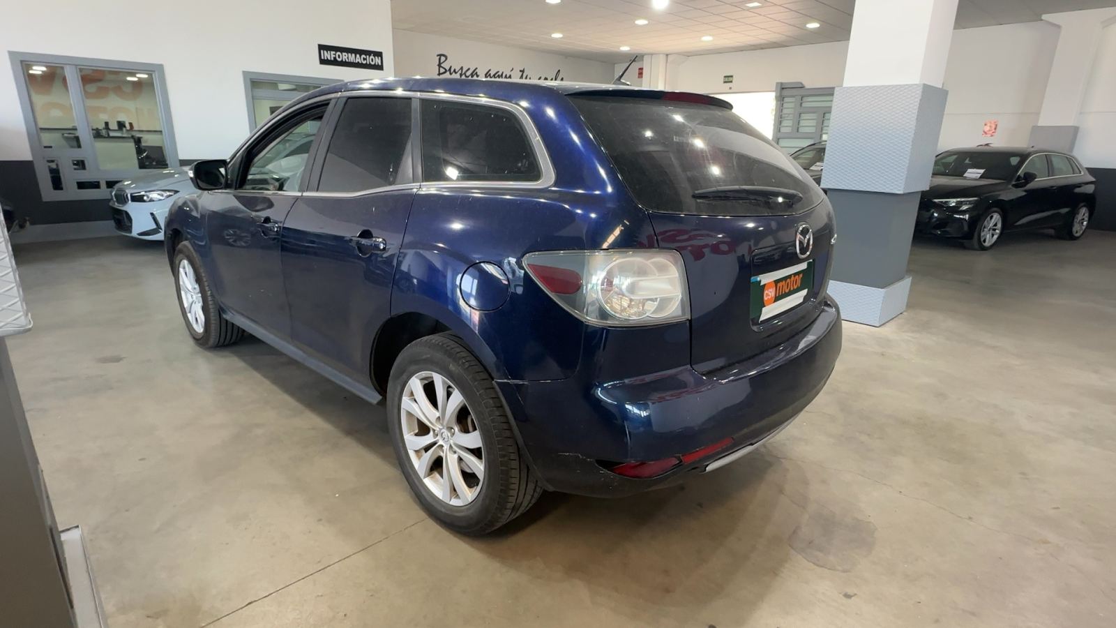 MAZDA CX-7 — vista 3/4 trasera izquierda | CSV Motor VALDEFUENTES