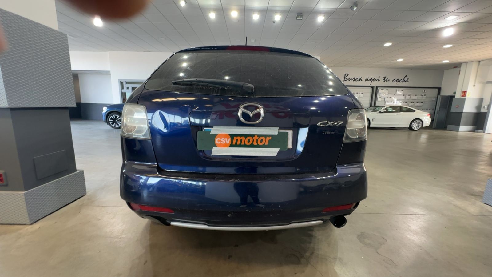 MAZDA CX-7 — detalle trasero | CSV Motor VALDEFUENTES