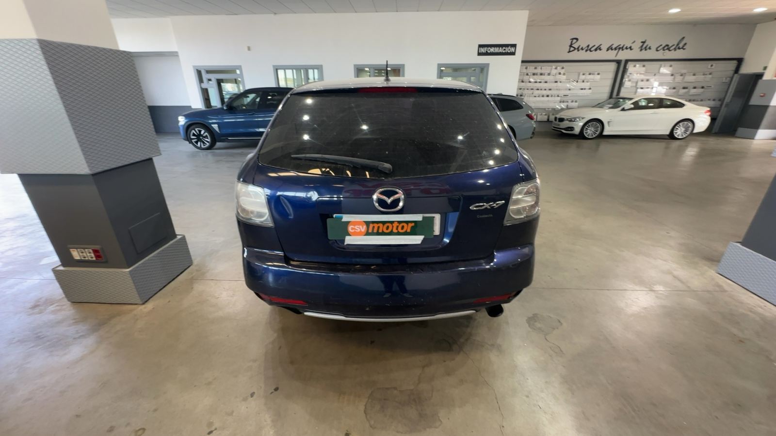 MAZDA CX-7 — vista trasera | CSV Motor VALDEFUENTES
