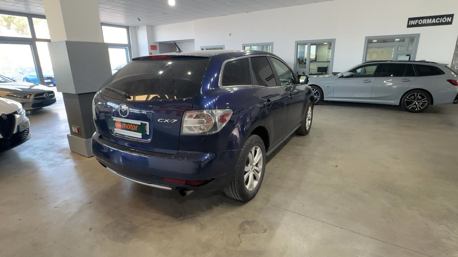 MAZDA CX-7 — vista 3/4 trasera derecha | CSV Motor VALDEFUENTES