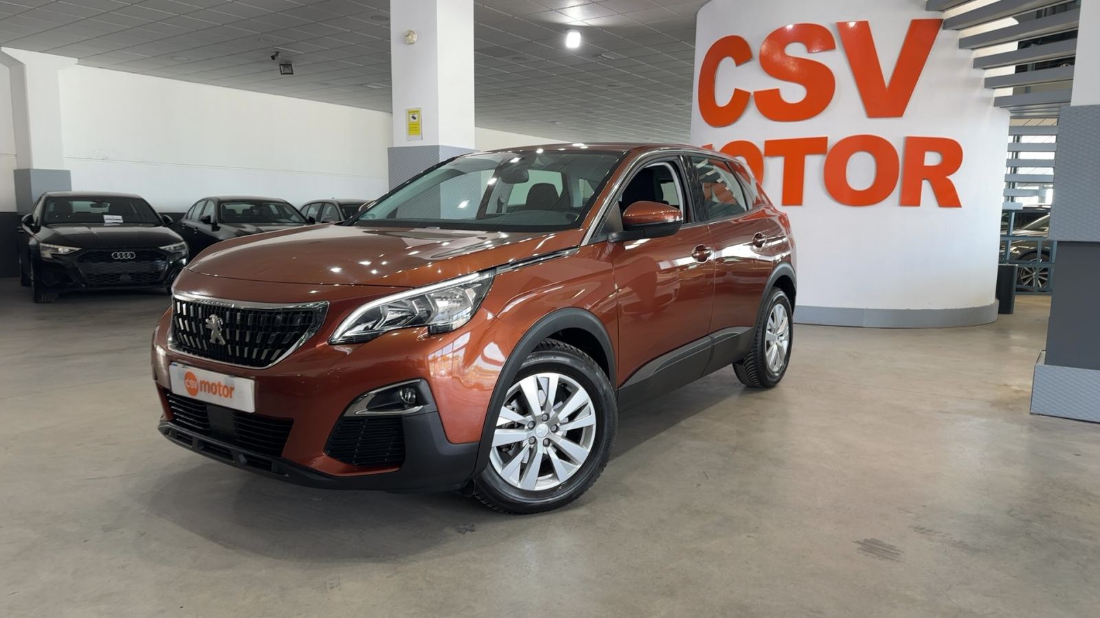PEUGEOT 3008 — vista 3/4 delantera izquierda | CSV Motor BARCELONA