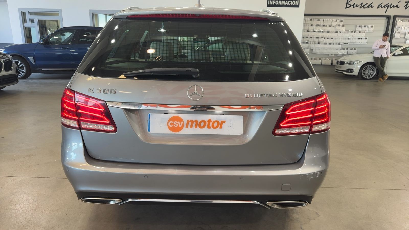 MERCEDES CLASE E — perfil lateral derecho | CSV Motor VALDEFUENTES