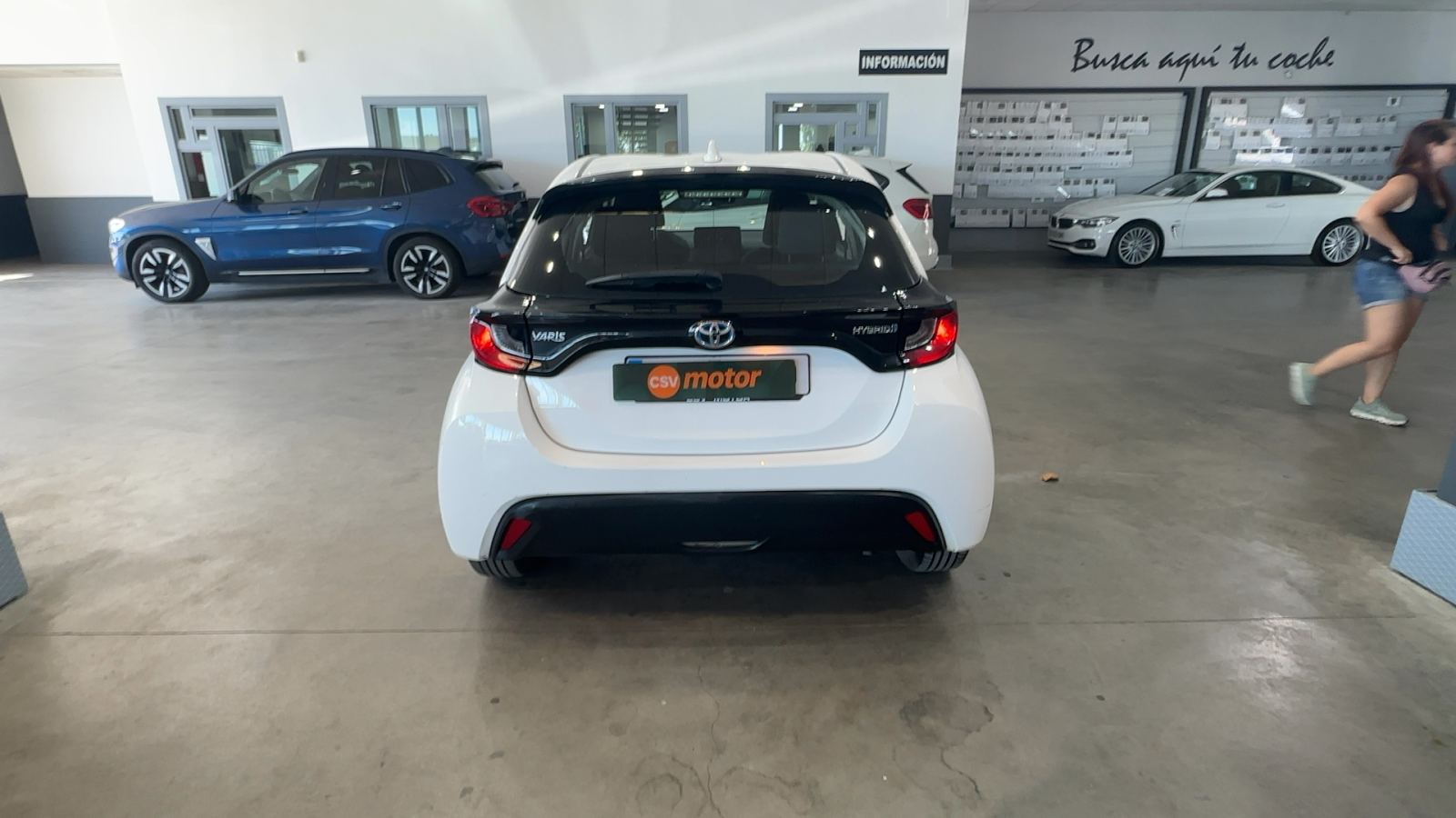 TOYOTA YARIS — vista trasera | CSV Motor VALDEFUENTES