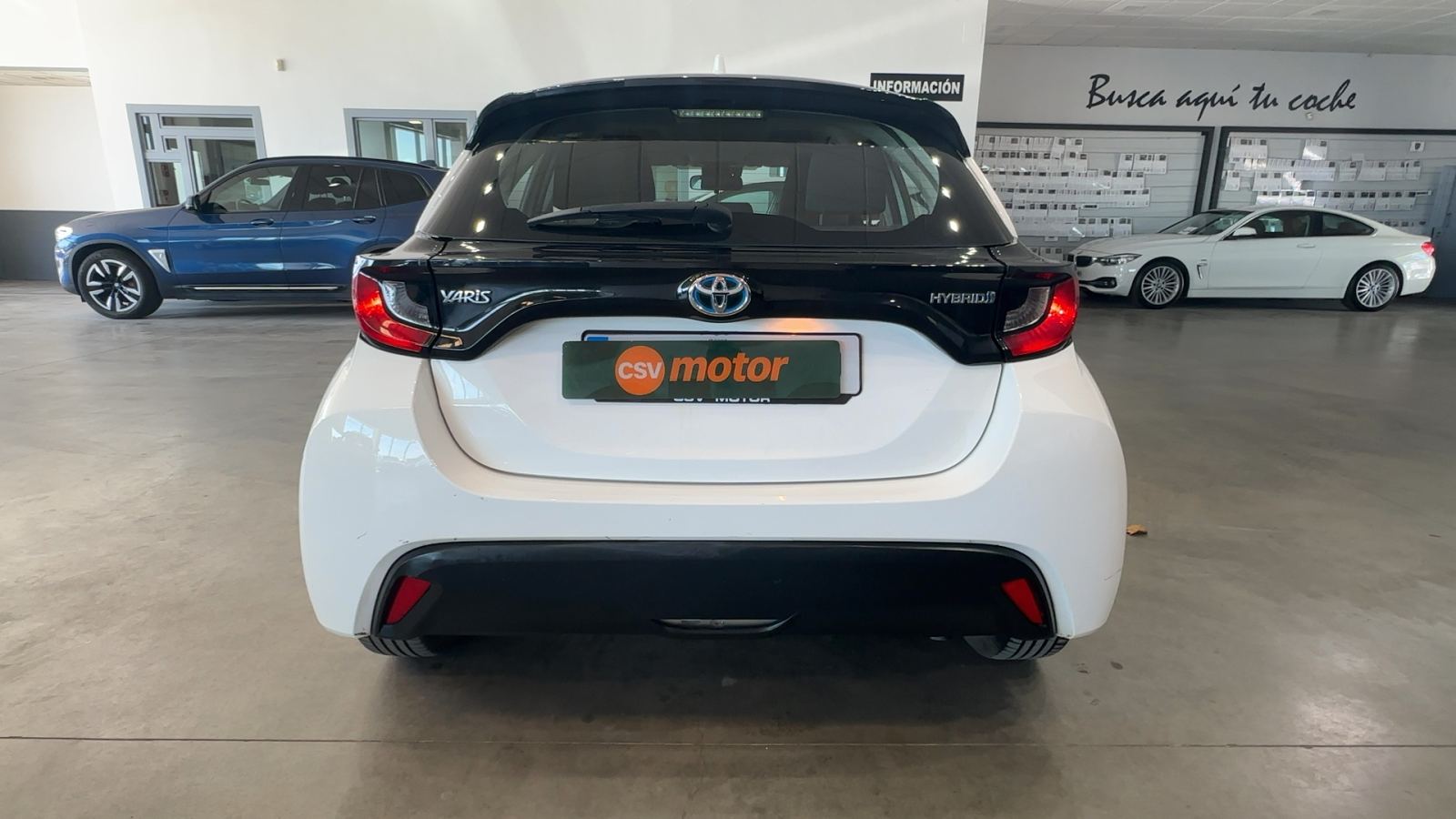 TOYOTA YARIS — detalle trasero | CSV Motor VALDEFUENTES