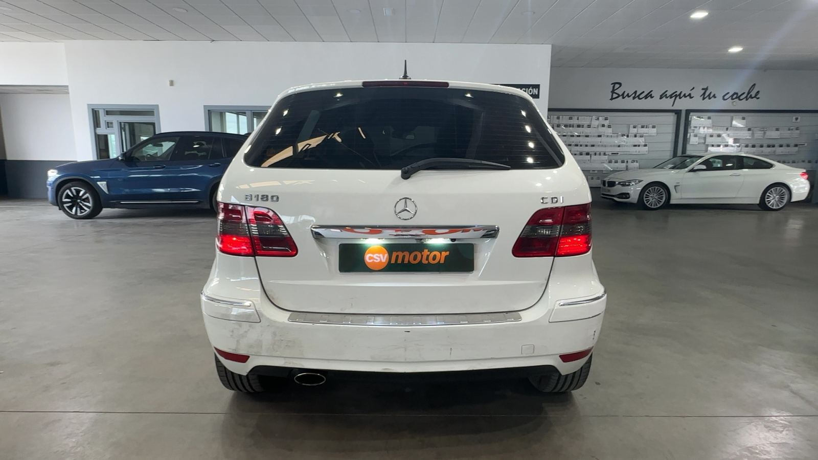MERCEDES CLASE B — detalle trasero | CSV Motor VALDEFUENTES