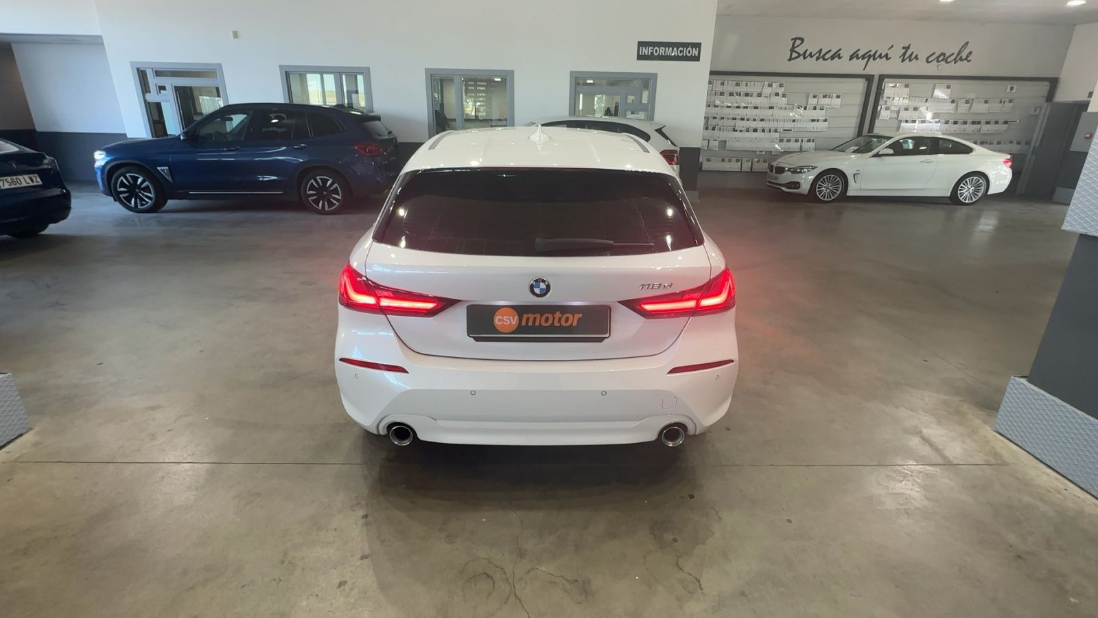 BMW SERIE 1 — vista trasera | CSV Motor VALDEFUENTES