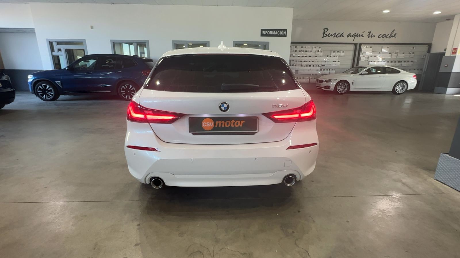 BMW SERIE 1 — detalle trasero | CSV Motor VALDEFUENTES