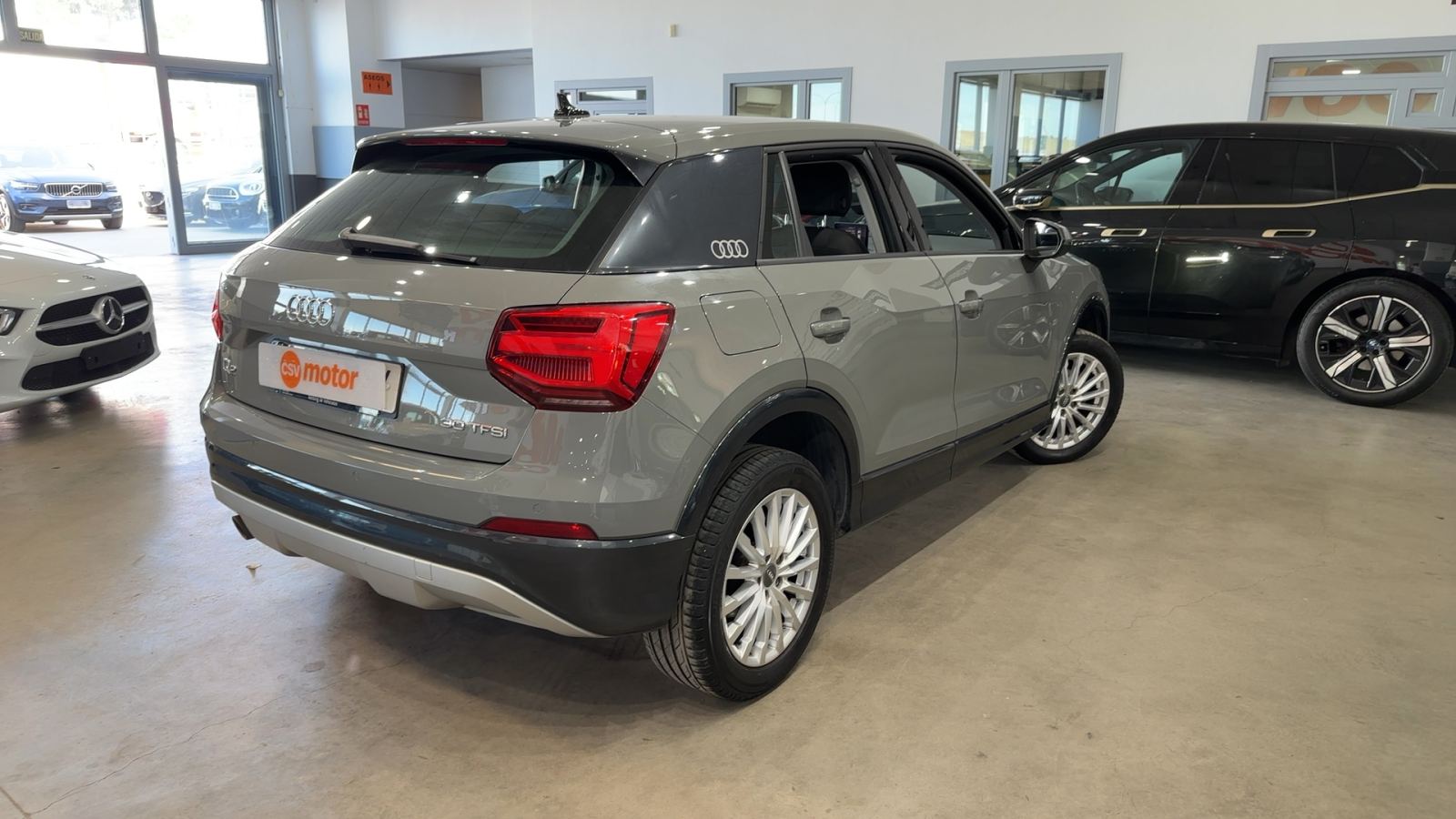 AUDI Q2 — vista 3/4 trasera derecha | CSV Motor VALDEFUENTES