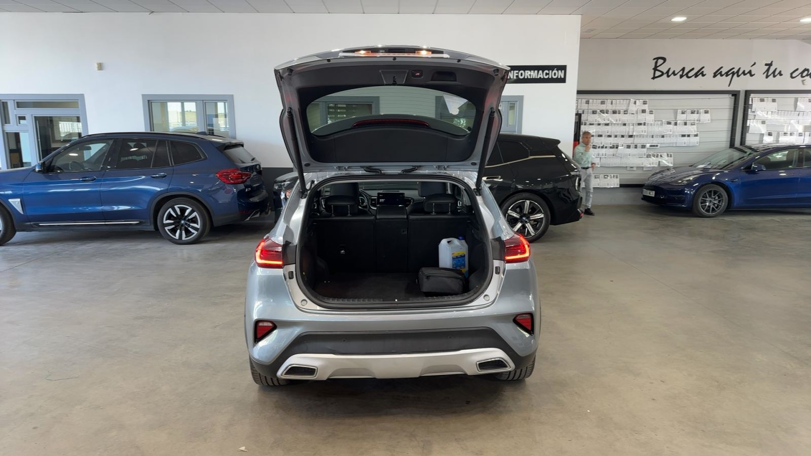 KIA XCEED — maletero abierto | CSV Motor VALDEFUENTES