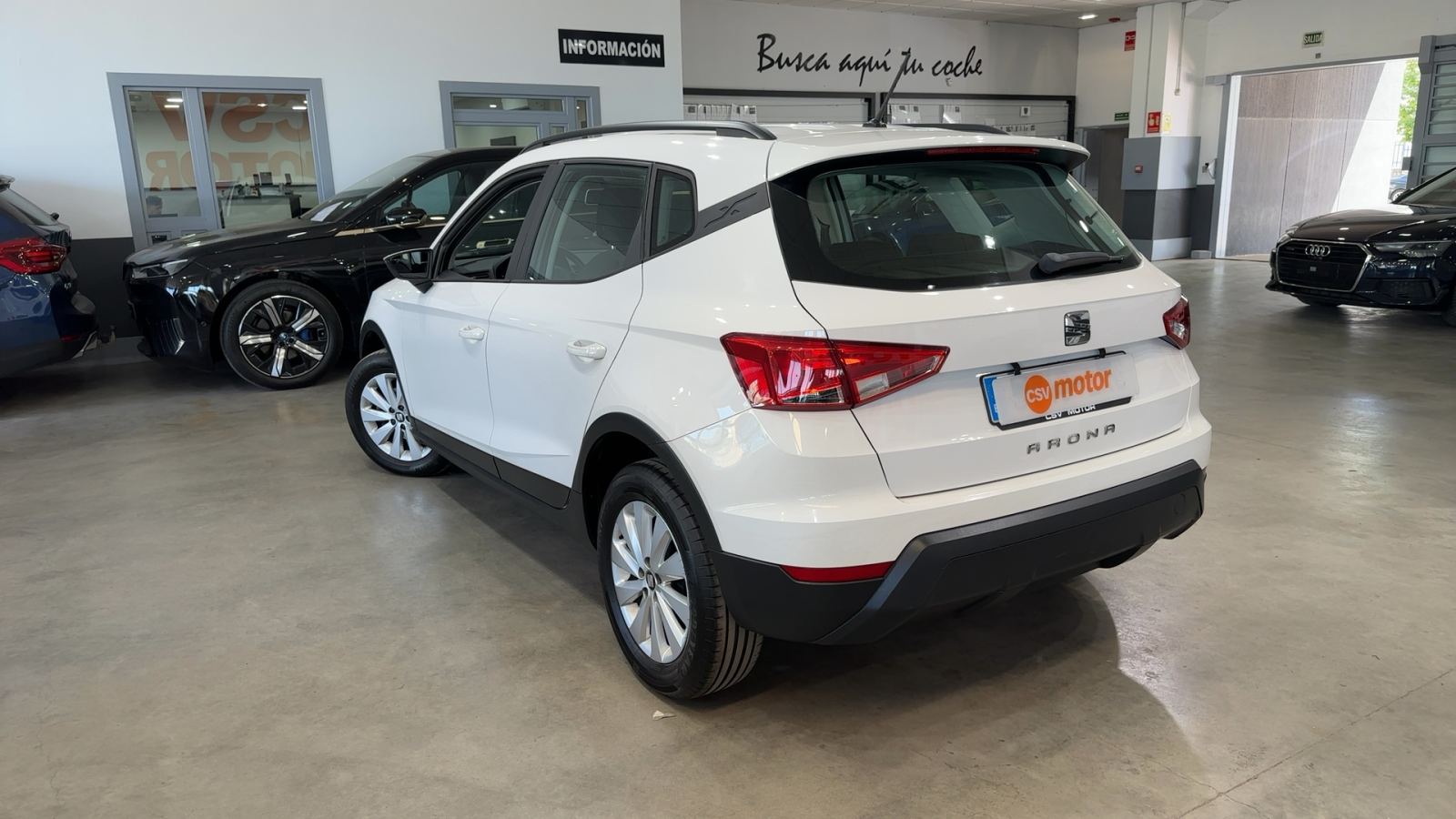 SEAT ARONA — vista 3/4 trasera izquierda | CSV Motor SEVILLA
