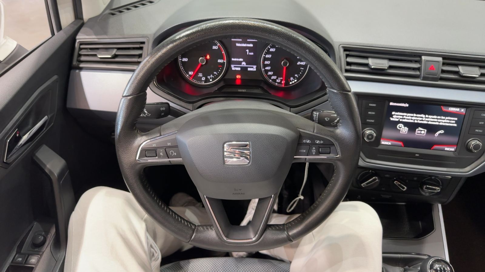 SEAT ARONA — detalle del volante | CSV Motor SEVILLA