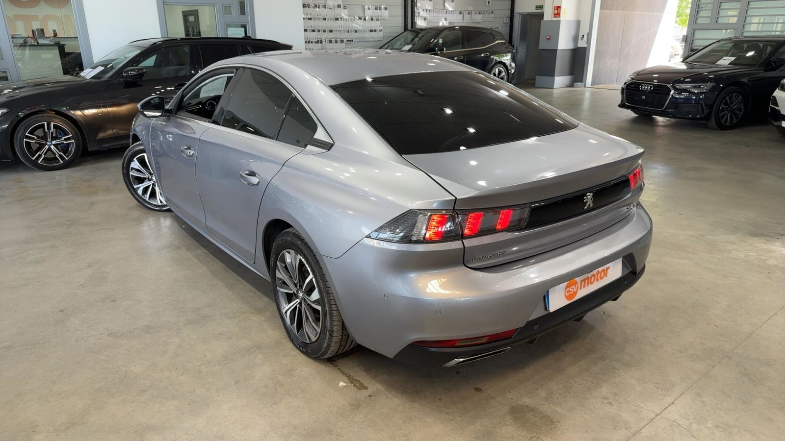 PEUGEOT 508 — vista 3/4 trasera izquierda | CSV Motor BARCELONA