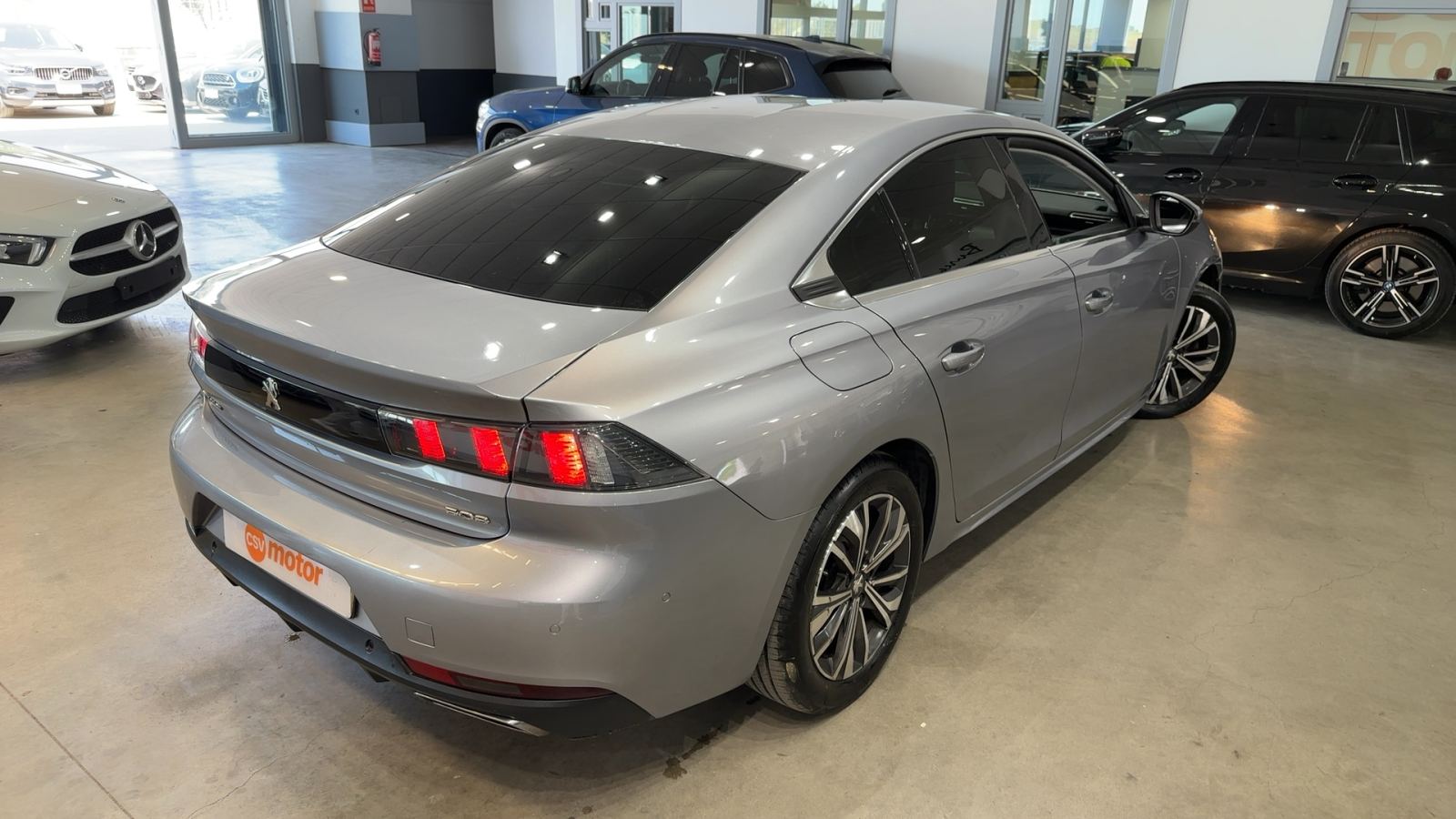 PEUGEOT 508 — vista 3/4 trasera derecha | CSV Motor BARCELONA