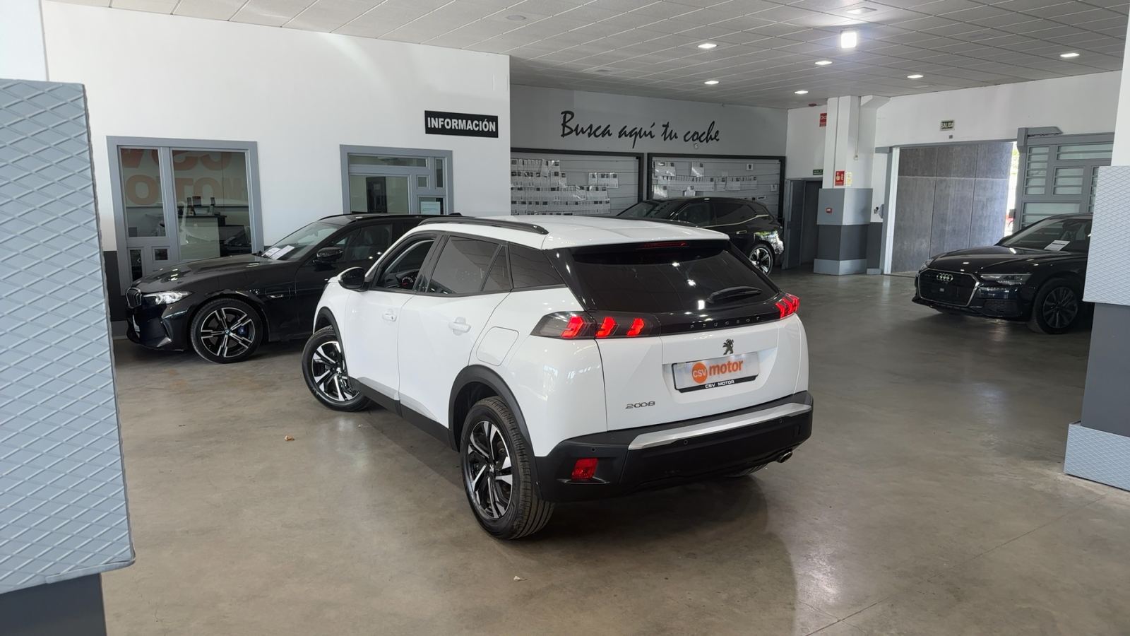 PEUGEOT 2008 — vista 3/4 trasera izquierda | CSV Motor VALDEFUENTES
