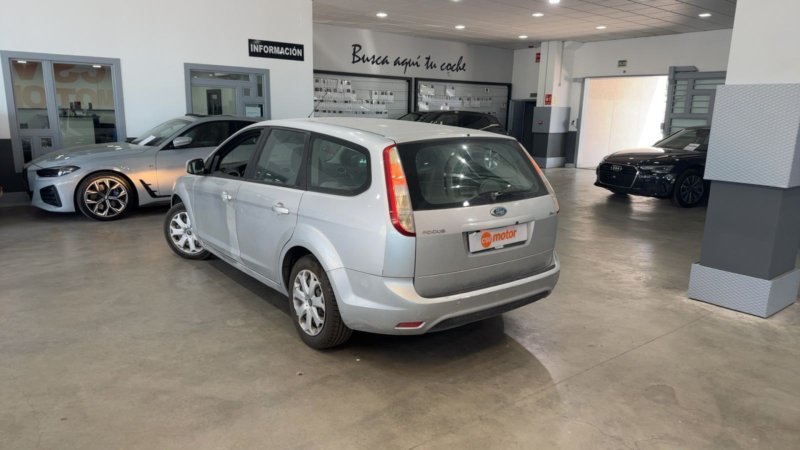 FORD FOCUS — vista 3/4 trasera izquierda | CSV Motor VALDEFUENTES