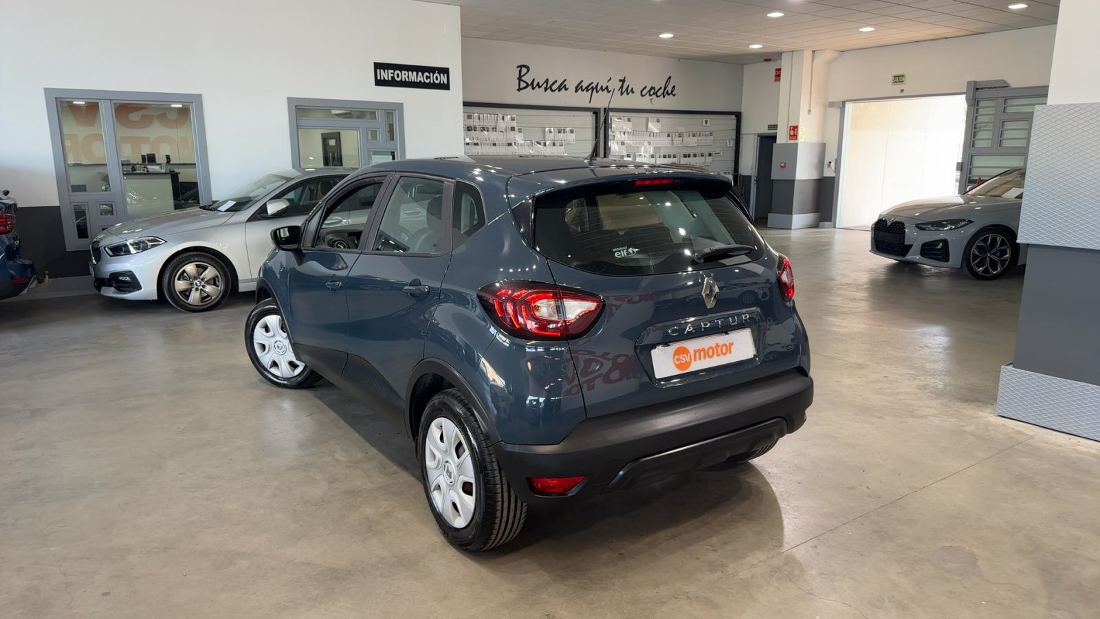 RENAULT CAPTUR — vista 3/4 trasera izquierda | CSV Motor VALDEFUENTES