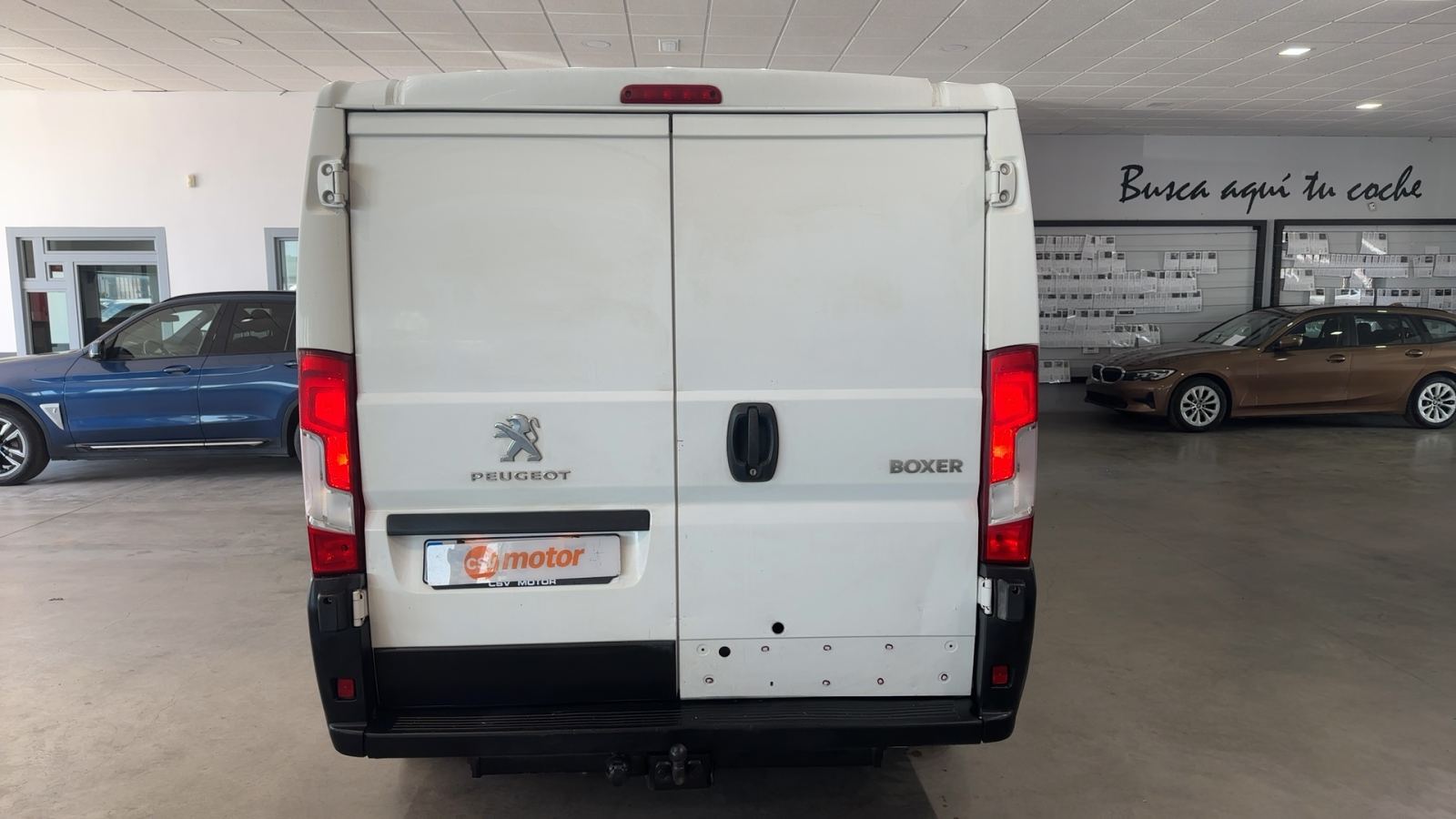 PEUGEOT BOXER — vista trasera | CSV Motor VALDEFUENTES