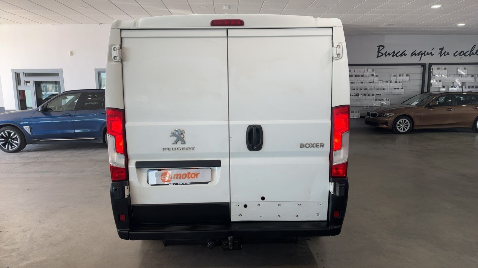 PEUGEOT BOXER — detalle trasero | CSV Motor VALDEFUENTES