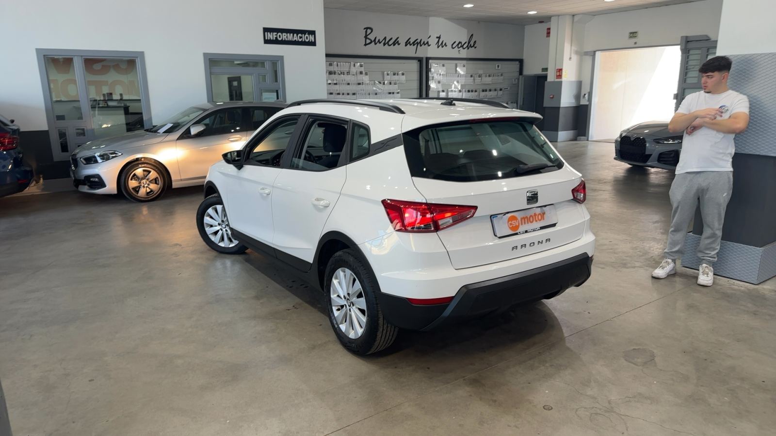 SEAT ARONA — vista 3/4 trasera izquierda | CSV Motor BARCELONA