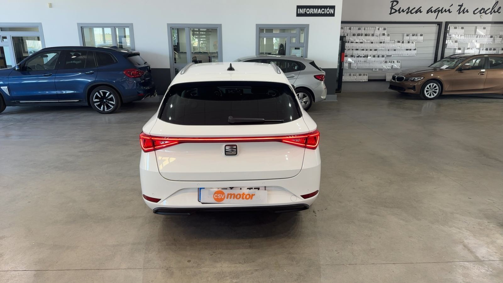 SEAT LEON — vista trasera | CSV Motor BARCELONA