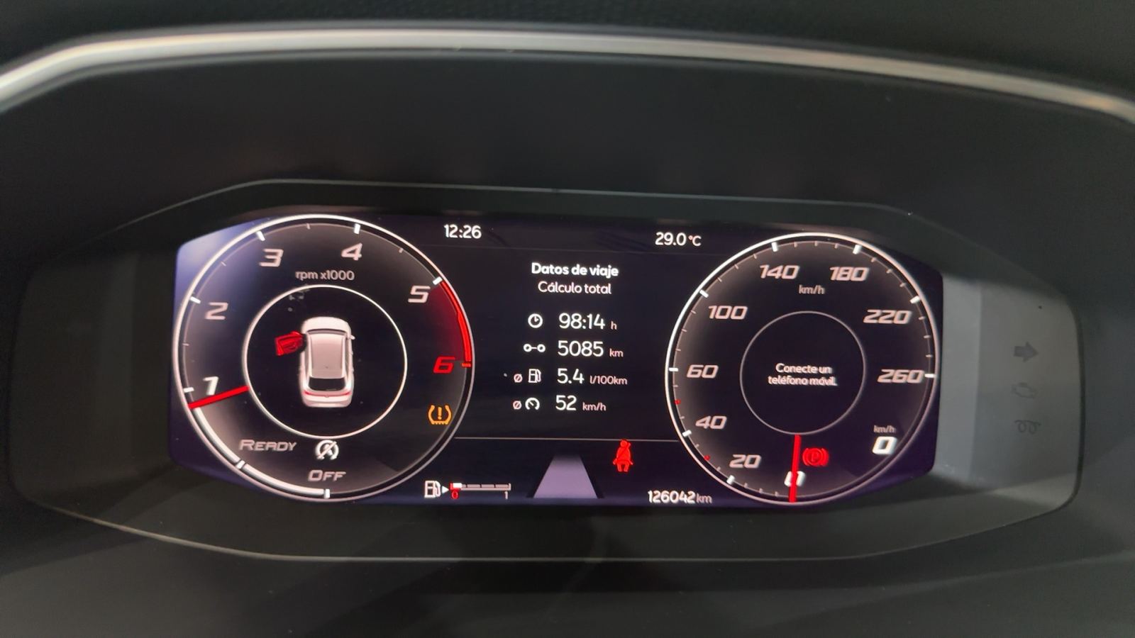 SEAT LEON — cuadro de kilómetros | CSV Motor BARCELONA