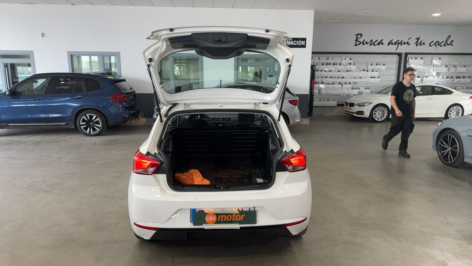 SEAT IBIZA — maletero abierto | CSV Motor VALDEFUENTES