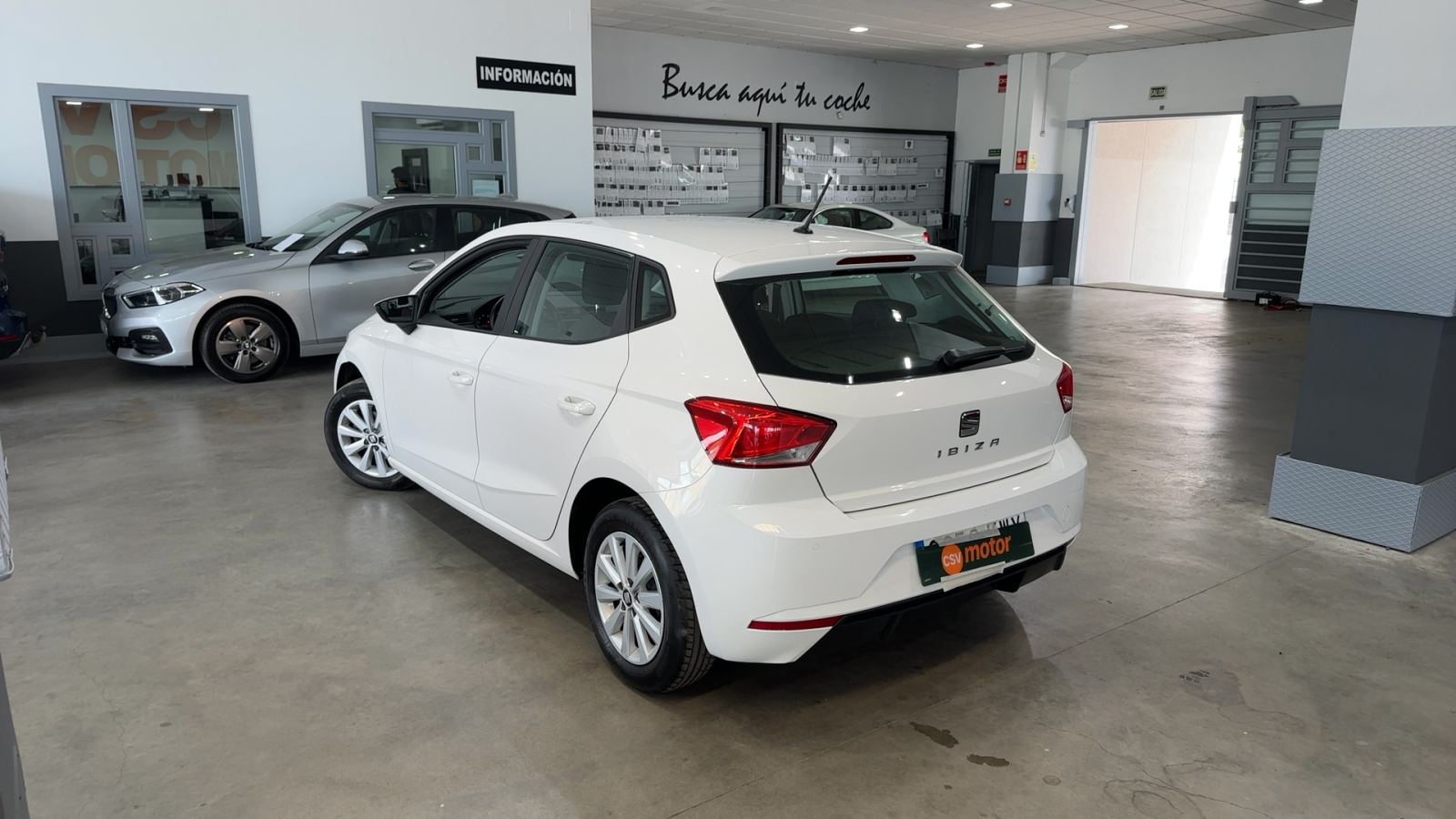 SEAT IBIZA — vista 3/4 trasera izquierda | CSV Motor BILBAO