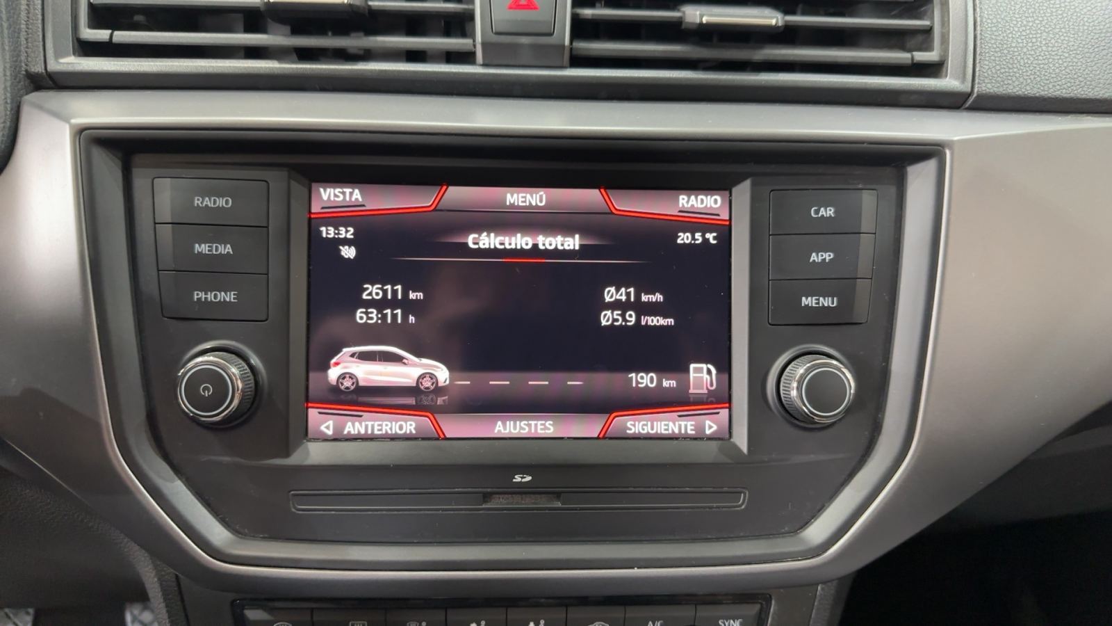 SEAT IBIZA — cuadro de kilómetros | CSV Motor BILBAO