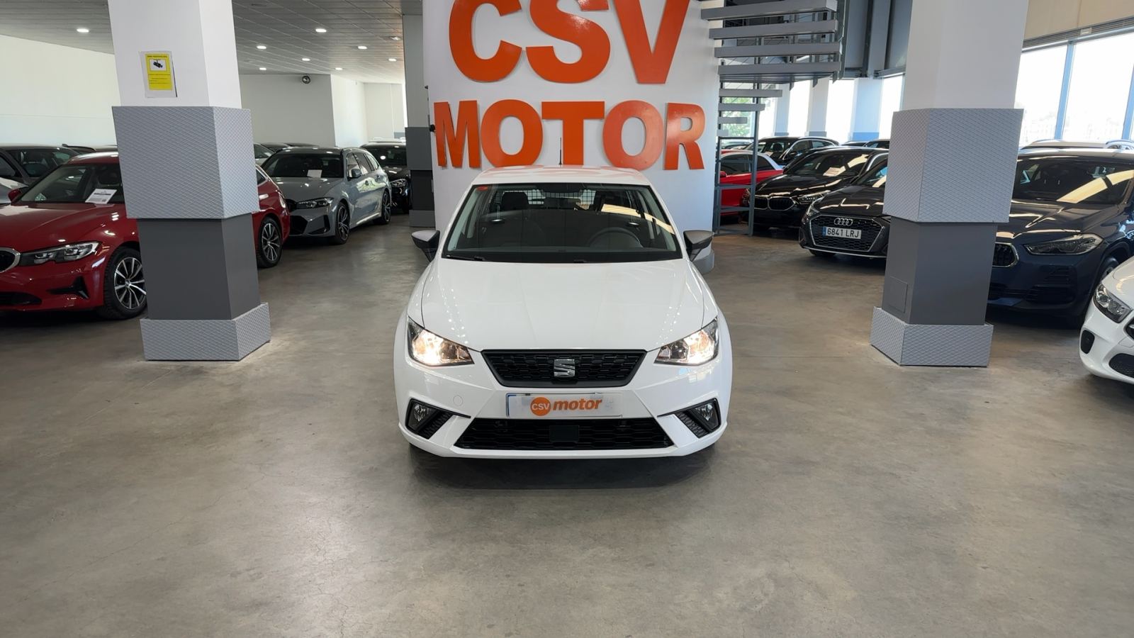 SEAT IBIZA — detalle frontal | CSV Motor VALDEFUENTES
