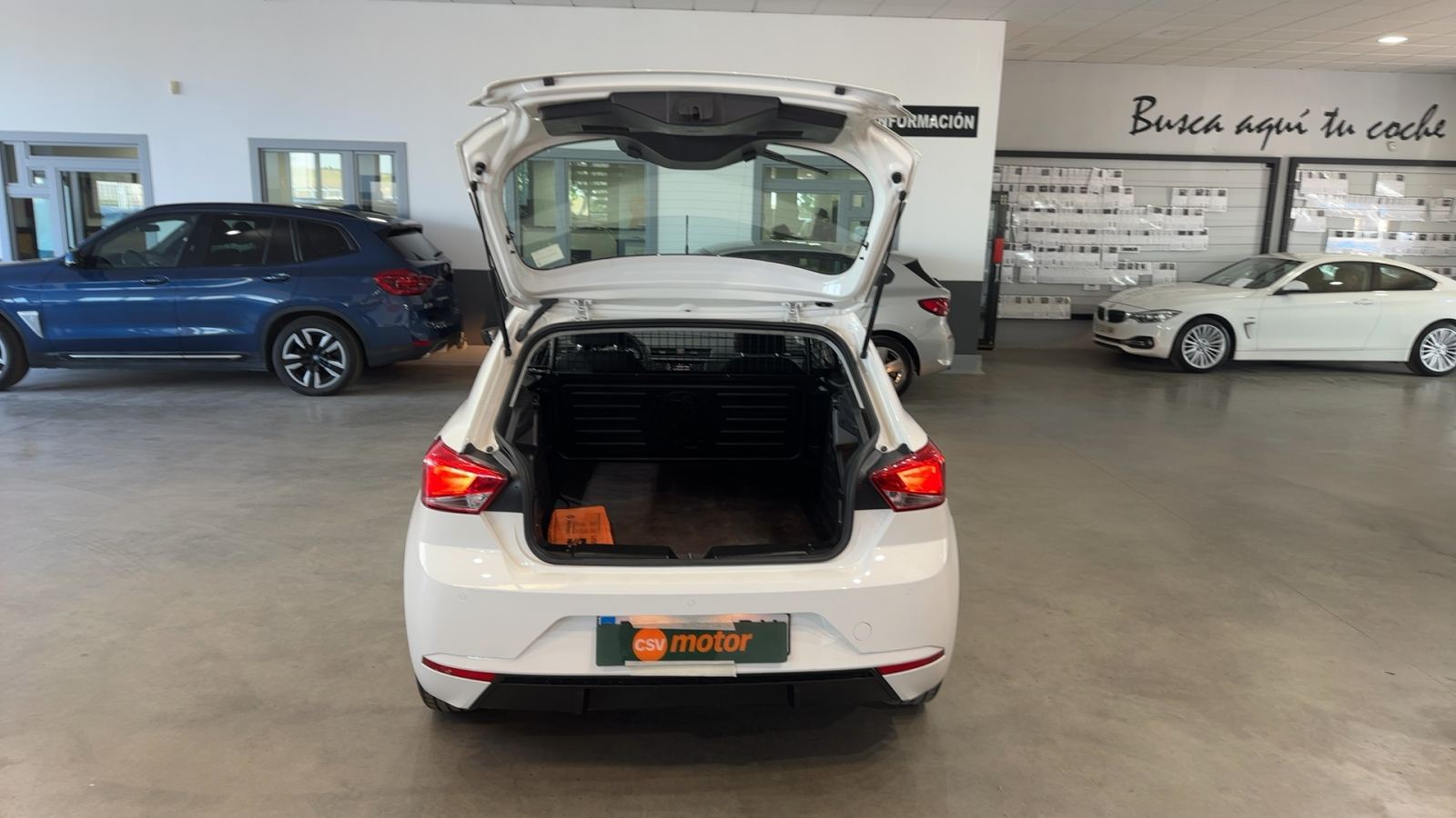 SEAT IBIZA — maletero abierto | CSV Motor VALDEFUENTES